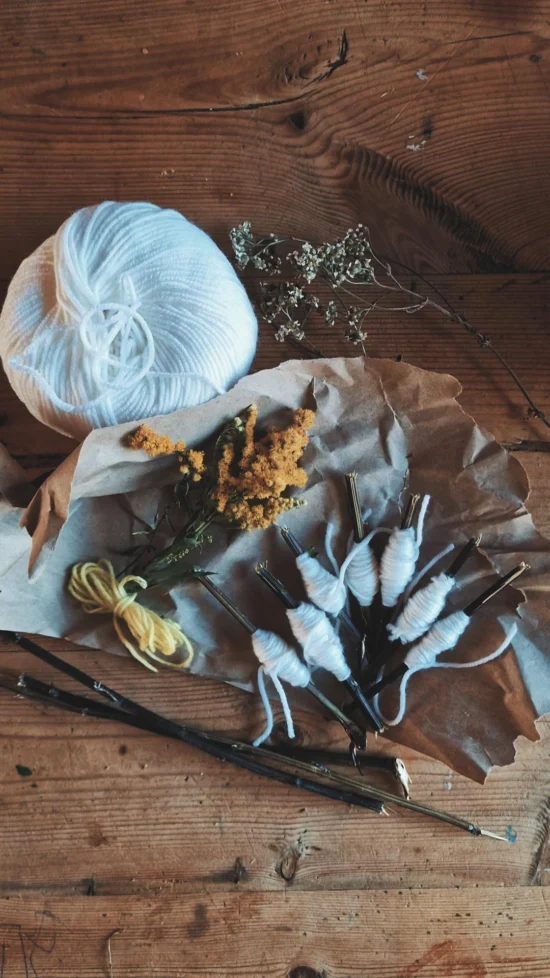 The wild thread - garen verven met planten (start 20 oktober)