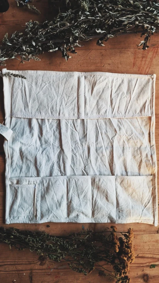 Medicine bag met flesjes (naturel) - Afbeelding 3